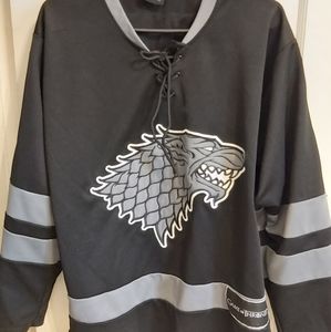 Game Of Thrones hockey jersey (Starks)